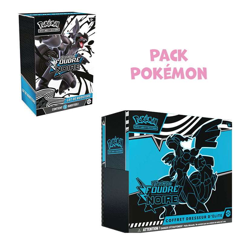 Pack Pokémon • ETB + Bundle EV10.5 Foudre Noire