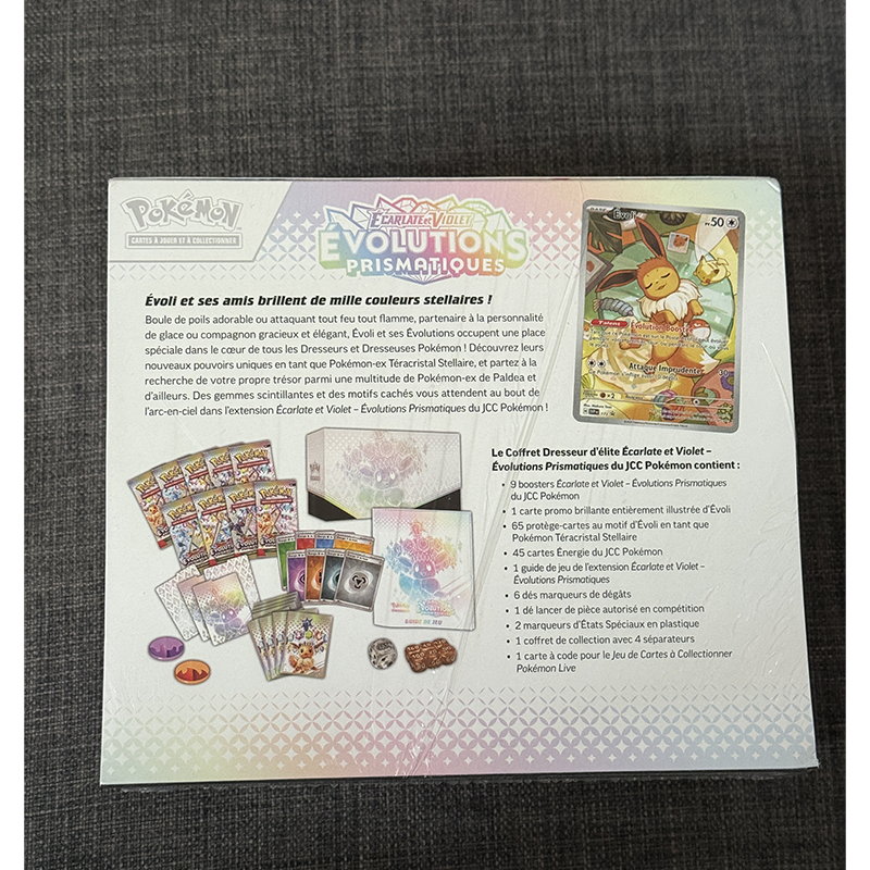 Pack Pokémon • ETB ( 🚨 défauts ) + Bundle EV8.5 Évolutions Prismatiques – Image 3