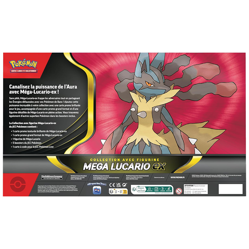 Coffret Pokémon • Collection Premium figurine• Méga-Lucario Ex – Image 2