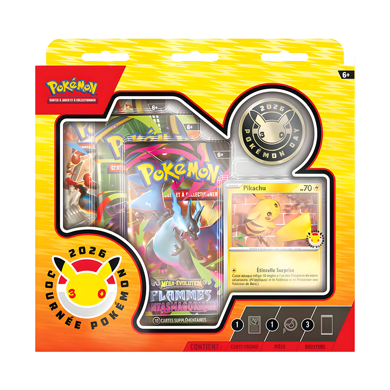 [ Précommande ] Coffret Pokémon Day 2026 FR • Carte promo Pikachu "Journée Pokémon"