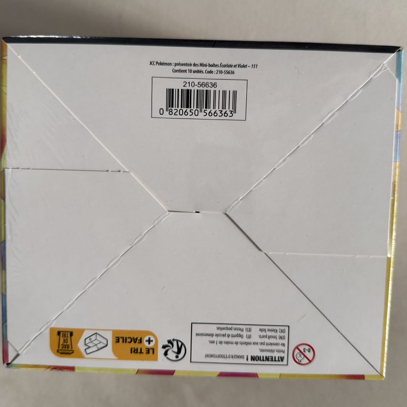 Display scellée de 10 Mini Tins • Écarlate et Violet EV3.5 - Pokémon 151 FR – Image 7