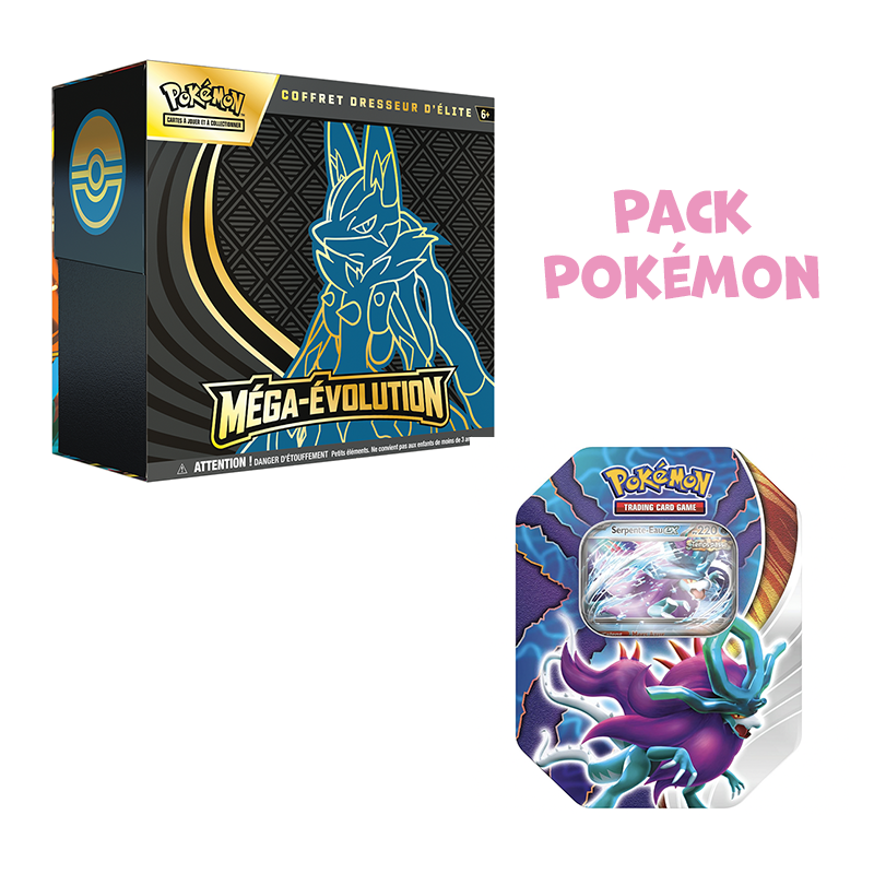Pack Pokémon 🎄 | ETB ME01 Méga-Évolution (⚠️ petit défaut) + Pokébox