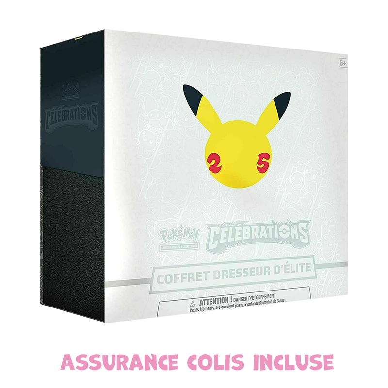 [ 🚨 Défaut - VOIR PHOTOS ] Coffret dresseur d'élite ETB • EB7.5 Célébrations 25 ans Pokémon