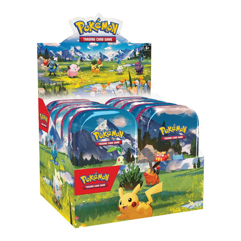 [Précommande] Display scellé de 10 mini tins Pokémon • ME2.5 Héros Transcendants