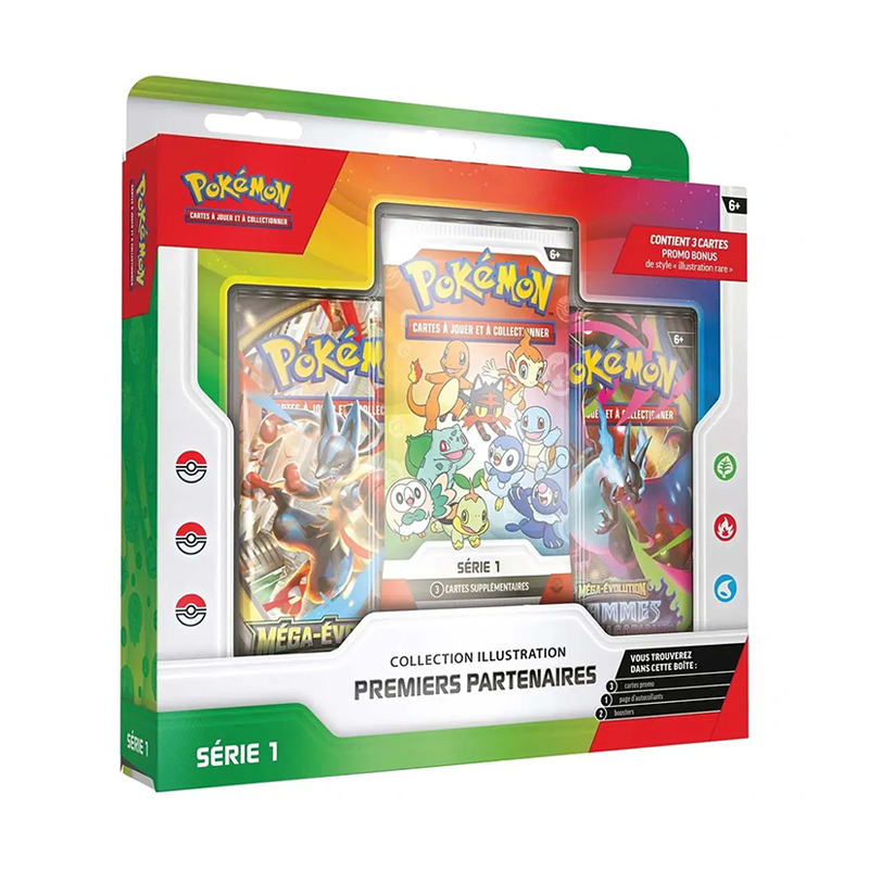 [Précommande] Coffret Pokémon • Collection Illustration Premiers Partenaires - Série 1 - 30 ans