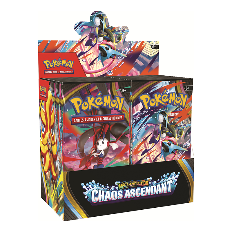 [ Précommande ] Display de 36 boosters Pokémon • ME4 Chaos Ascendant