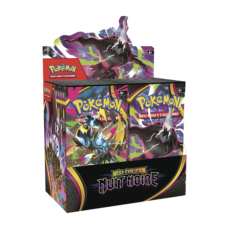 [ Précommande ] Display de 36 boosters Pokémon • ME5 Nuit Noire