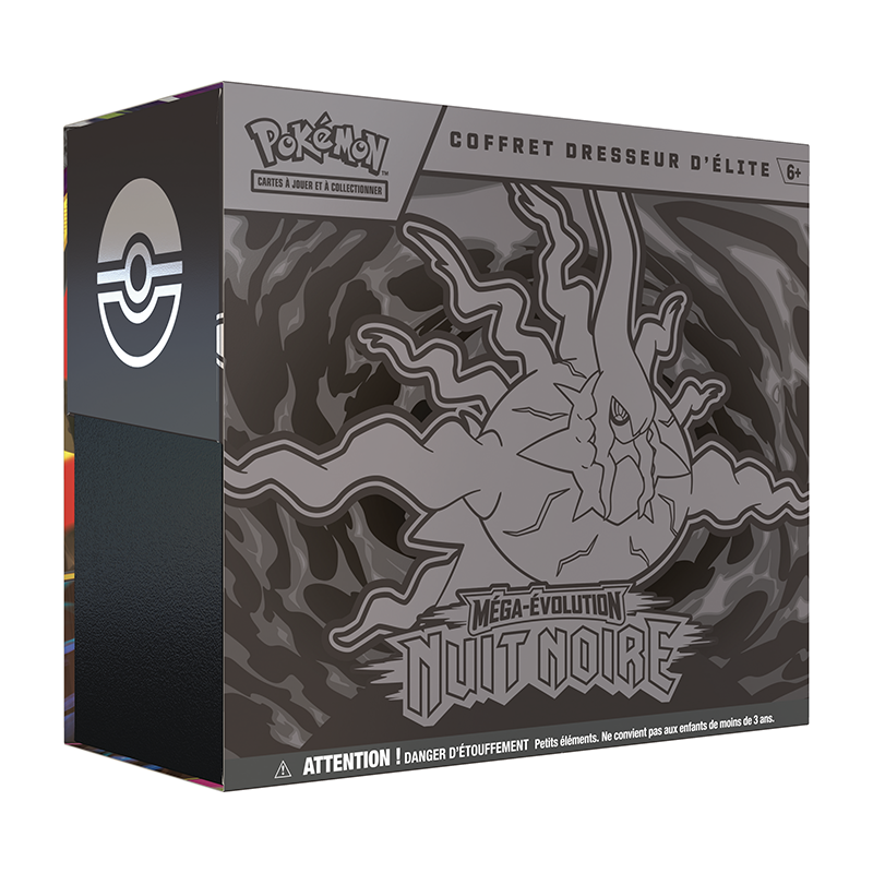 [ Précommande ] ETB Pokémon ME5 Nuit Noire (avec protection Phoenix Shield)