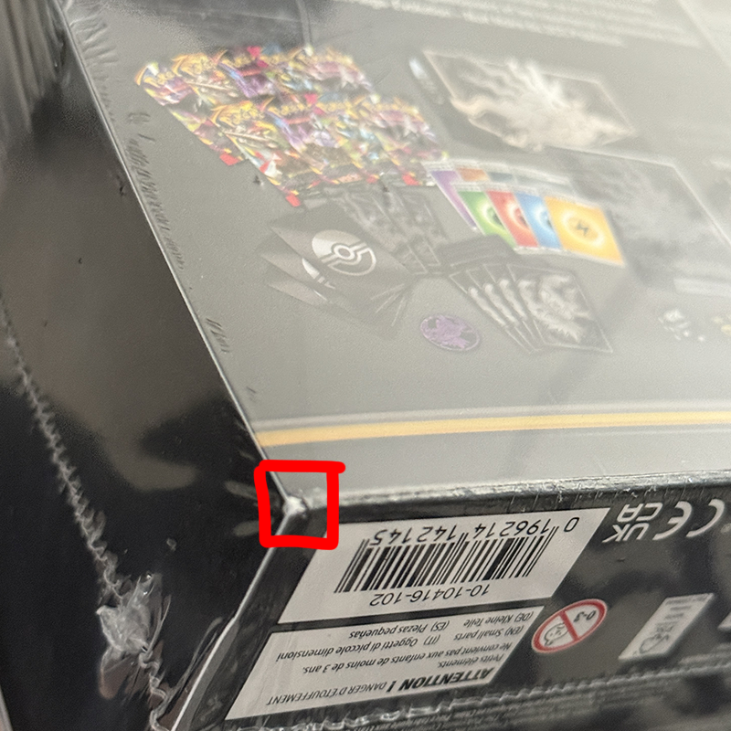 Pack Pokémon • ETB (🚨 léger défaut voir photos) + Tripack ME5 Nuit Noire – Image 3