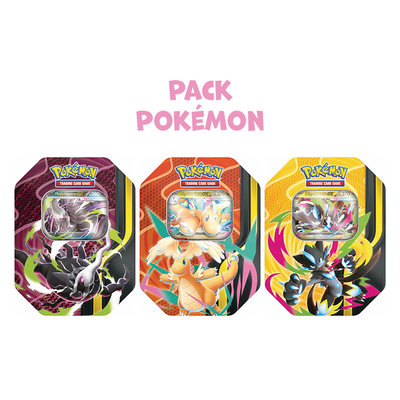 [Précommande] Artset des 3 Pokébox Pokémon – Méga-Forces