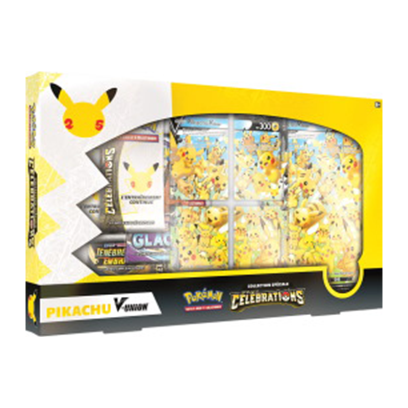 [🚨 voir état en détails] Coffret Pikachu V-union Célébrations EB7.5