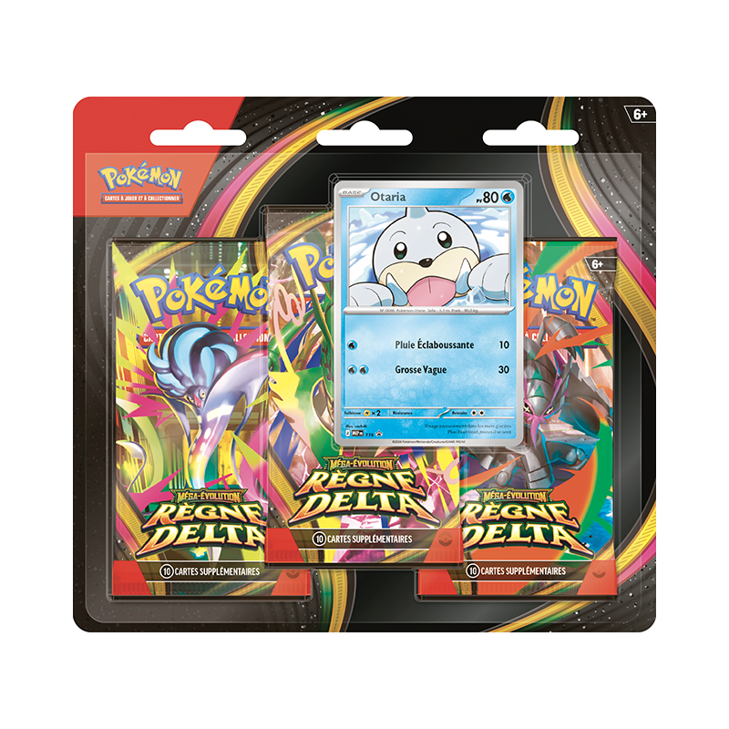 [ Précommande ] Tripack Pokémon ME6 Règne Delta